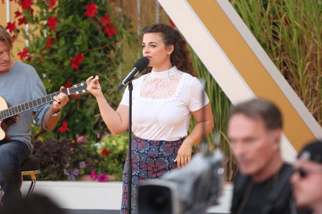 Ronja Forcher in der ARD TV-Show Immer wieder sonntags im Europa-Park. Rust, 30.08.2026 Copyright: xAgenturxMatthiasxWehnertx xM.xGränzdörferx