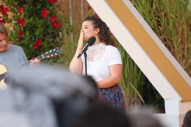 Ronja Forcher in der ARD TV-Show Immer wieder sonntags im Europa-Park. Rust, 30.08.2026 Copyright: xAgenturxMatthiasxWehnertx xM.xGränzdörferx