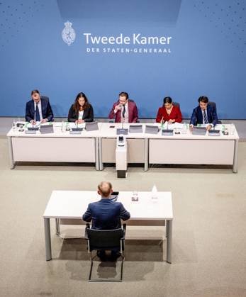 THE HAGUE Kees van der Staaij during the public hearings of the parliamentary inquiry committee into the coronavirus policy. During the coronavirus period, he was a Member of Parliament and party leader for the SGP. ROBIN UTRECHT ANP netherlands out - belgium out Copyright: xx x566679896x originalFilename: 566679896