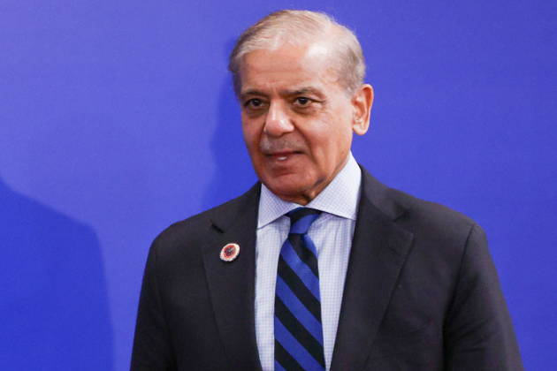 KYRGYZSTAN, BISHKEK - AUGUST 31, 2026: Shehbaz Sharif, Prime Minister of Pakistan, attends a ceremony to open the 2026 World Nomad Games at Bishkek Arena. Vyacheslav Prokofyev Russian Presidential Press and Information Office TASS  96910001