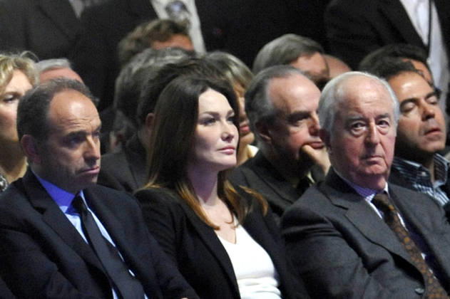 POLITIQUE : Discours candidat UMP - Villepinte - 11 03 12 Jean Pierre Raffarin Bernard Accoyer Gerard Depardieu Bernadette Chirac Jean Francois Cope President de l UMP Carla Bruni Sarkozy Edouard Balladur Francois Fillon Premier Ministre VILLEPINTE (ILE DE FRANCE)France Copyright: xGerardxRousselx