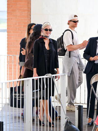 IPA87998902 - Venice, 83rd Venice International Film Festival 2026 - Arrivals at the airport - Pictured: Hayes Warner Copyright: xManuelexMangiarottix xPoolxPhotoxEventsx08x 87998902