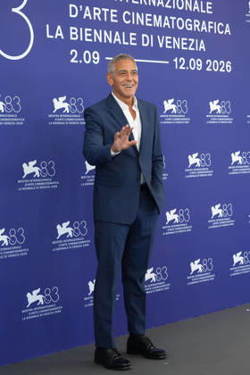 George Clooney attending the Golden Lion for Lifetime Achievement photocall during the 83rd Venice International Film Festival in 2026, on September 2, 2026, in Venice, Italy. Lucia Sabatelli, Venice, Italy Copyright: xLuciaxSabatellix xBestimagexLuciaxSabatellix xBestimagex