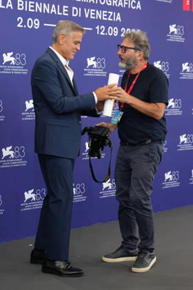 George Clooney attending the Golden Lion for Lifetime Achievement photocall during the 83rd Venice International Film Festival in 2026, on September 2, 2026, in Venice, Italy. Lucia Sabatelli, Venice, Italy Copyright: xLuciaxSabatellix xBestimagexLuciaxSabatellix xBestimagex