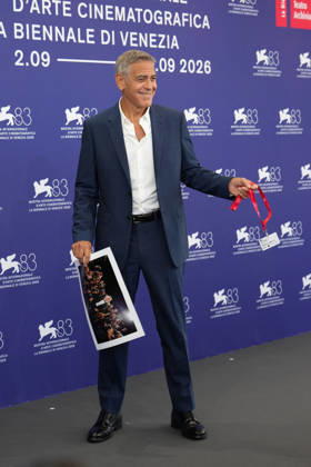 George Clooney attending the Golden Lion for Lifetime Achievement photocall during the 83rd Venice International Film Festival in 2026, on September 2, 2026, in Venice, Italy. Lucia Sabatelli, Venice, Italy Copyright: xLuciaxSabatellix xBestimagexLuciaxSabatellix xBestimagex