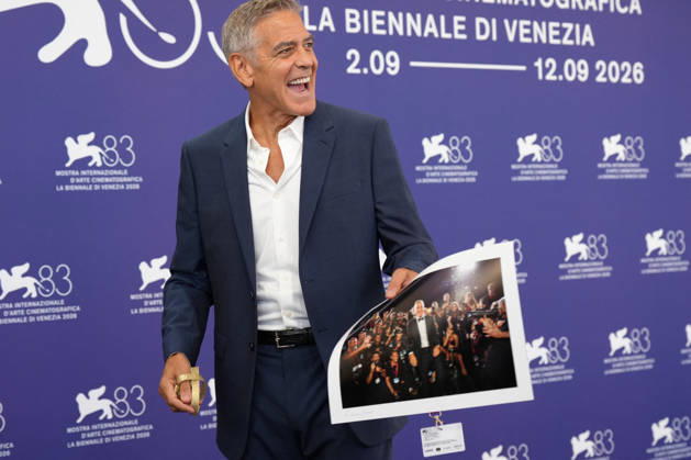 George Clooney attending the Golden Lion for Lifetime Achievement photocall during the 83rd Venice International Film Festival in 2026, on September 2, 2026, in Venice, Italy. Lucia Sabatelli, Venice, Italy Copyright: xLuciaxSabatellix xBestimagexLuciaxSabatellix xBestimagex