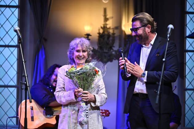 STOCKHOLM, SWEDEN September 2, 2026 This year’s Cornelis Prize winner, Siw Malmkvist, with Anton Strand, chair of the Cornelis Vreeswijk Memorial Foundation. The Cornelis Prize and the Stockholm City Mission announce this year’s Cornelis Prize at Mötesplats Mariatorget in Stockholm. STOCKHOLM, SWEDEN x10430x Copyright: xChristinexOlsson TTx CORNELISPRISET TILLKÄNNAGES P-Gym2hEPjs