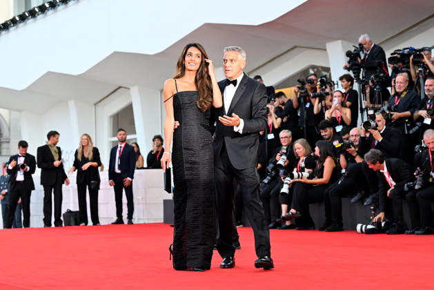 September 2, 2026, Venice, Rome, Italy: George Clooney and Amal Clooney on the red carpet for Ink and the opening ceremony, 83rd Venice Film Festival. Venice, September 2, 2026 Venice Italy  - ZUMAa289 20260902_zia_a289_225 Copyright: xMariaxLauraxAntonellix xAgfx
