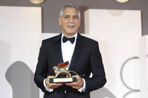 George Clooney mit den Goldenen Löwen für sein Lebenswerk auf der Biennale di Venezia 2023 83. Internationale Filmfestspiele von Venedig im Palazzo del Cinema. Venedig, 02.09.2026