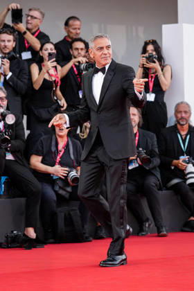 George Clooney attending the screening of *Ink* and the opening ceremony of the 83rd Venice International Film Festival at the Sala Grande on September 2, 2026, in Venice, Italy. Lucia Sabatelli, Venice, Italy Copyright: xLuciaxSabatellix xBestimagexLuciaxSabatellix xBestimagex