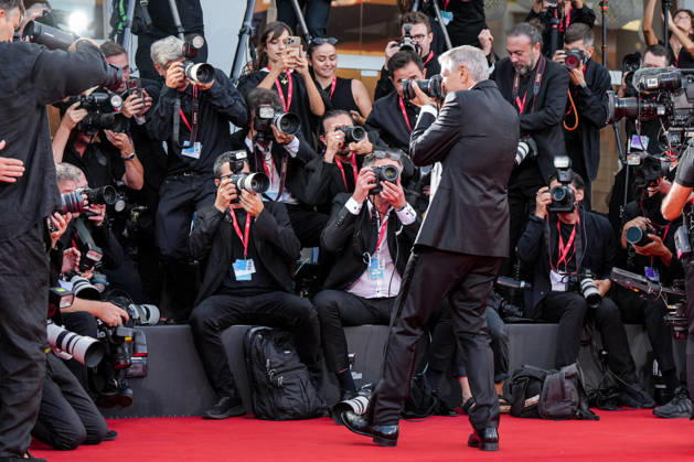 George Clooney attending the screening of *Ink* and the opening ceremony of the 83rd Venice International Film Festival at the Sala Grande on September 2, 2026, in Venice, Italy. Lucia Sabatelli, Venice, Italy Copyright: xLuciaxSabatellix xBestimagexLuciaxSabatellix xBestimagex