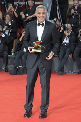 George Clooney mit den Goldenen Löwen für sein Lebenswerk auf der Biennale di Venezia 2023 83. Internationale Filmfestspiele von Venedig im Palazzo del Cinema. Venedig, 02.09.2026