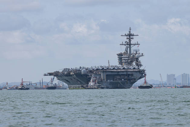 September 2, 2026, Pattaya, Thailand: The USS Abraham Lincoln Carrier approaches Laem Chabang port in Pattaya, Thailand, on Wednesday, Sept. 2, 2026. Pattaya Thailand - ZUMAm249 20260902_zip_m249_004 Copyright: xAndrexMalerbax