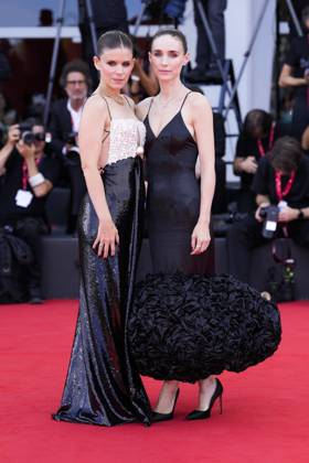 Foto IPP Daniele Cifala’ Venezia 02 09 2026 Bucking Fastard Screening the 83rd Venice International Film Festival nella foto : Kate Mara and Rooney Mara Italy Photo Press - World Copyright