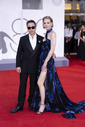 Foto IPP Daniele Cifala’ Venezia 03 09 2026 Wild Horse Nine Screening - The 83rd Venice International Film Festival nella foto : Leslie Bibb and Sam Rockwell Italy Photo Press - World Copyright