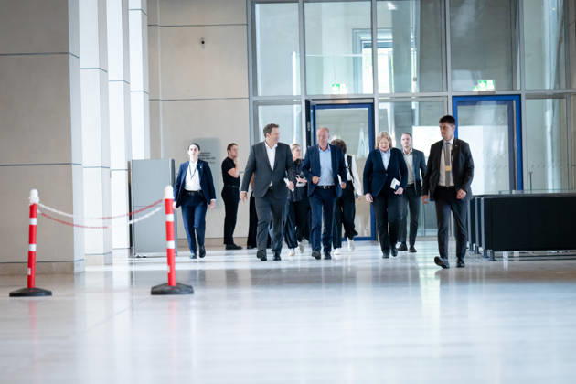 SPD, Bundestagsfraktion, Fraktionsklausur Berlin, Reichstagsgebäude, Fraktionsklausur, Sitzung, SPD, Bundestagsfraktion, Pressestatement, Fraktionsvorsitzender, Matthias Miersch, Vorsitzender, Lars Klingbeil, Vizekanzler, Bärbel Bas, Bundesministerin, Vorsitzende Berlin Berlin GER