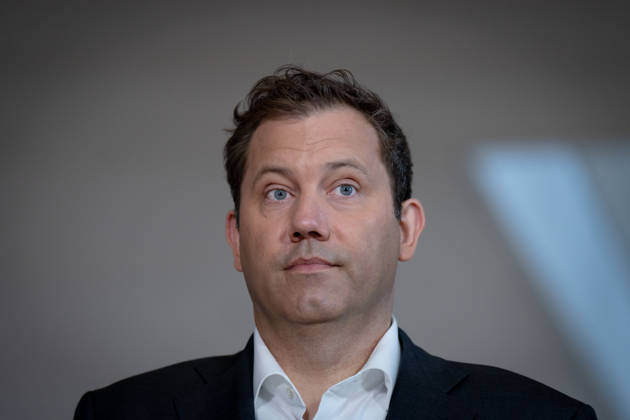 SPD, Bundestagsfraktion, Fraktionsklausur Berlin, Reichstagsgebäude, Fraktionsklausur, Sitzung, SPD, Bundestagsfraktion, Pressestatement, Vorsitzender, Lars Klingbeil, Vizekanzler Berlin Berlin GER