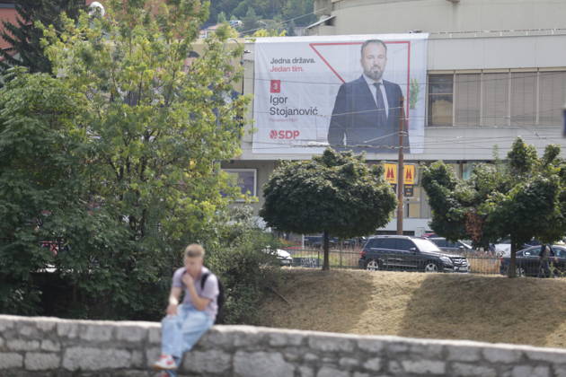 Campaign period begins for Bosnia and Herzegovina’s Oct. 4 general election SARAJEVO, BOSNIA AND HERZEGOVINA - SEPTEMBER 04: Posters featuring candidates and campaign materials of political parties are displayed across the capital Sarajevo and many other parts of the country, on September 04, 2026 in Sarajevo, Bosnia and Herzegovina. The campaign period for political parties and candidates has begun ahead of Bosnia and Herzegovina’s general election, scheduled for Oct. 4. Denis Zuberi Anadolu Sarajevo Federation of Bosnia and Herzegovina. Editorial use only. Please get in touch for any other usage.  Copyright: x2026xAnadoluxDenisxZuberix