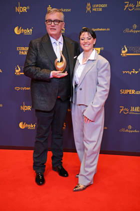 Hape Kerkeling, Tahnee Schaffarczyk - *Preisträger* VERLEIHUNG GOLDENE HENNE 2026 in der Messe Leipzig am 04.09.2026