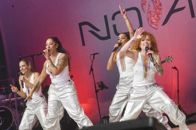 von den No Angels bei einem Konzert der TwentyFive Live -Jubiläumstour auf der Parkbühne. Hannover, 04.09.2026