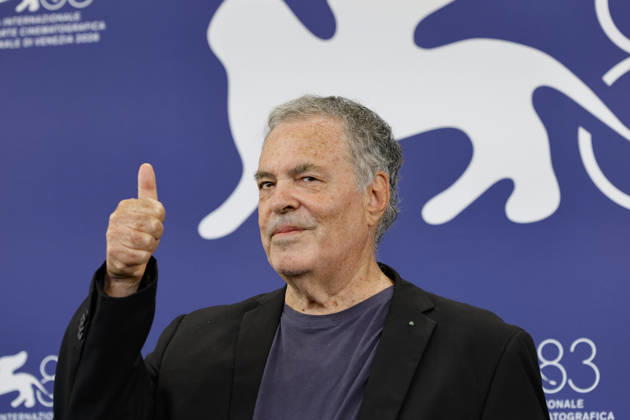 Entertainment Bilder des Tages September 5, 2026, Venice, ITALY: Israeli director Amos Gitai poses for the photocall of ™The road to Jericho at the 83rd annual Venice International Film Festival, in Venice, Italy, 05 September 2026. The movie is presented out the competition at the festival running from 02 to 12 September 2026. ANSA FABIO FRUSTACI. Venice ITALY  - ZUMAa110 20260905_zaf_a110_030 Copyright: xFabioxFrustacix
