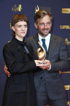 Liv Lisa Fries und Volker Bruch bei der 32. Verleihung der Goldenen Henne 2026 in der Leipziger Messe. Leipzig, 04.09.2026