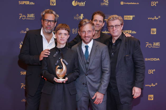 04.09.2026, Hendrik Handloegten, Liv Lisa Fries, Achim von Borries, Volker Bruch, Tom Tykwer, Babylon Berlin, Preisträger Goldene Henne 2026, Messe Leipzig, Berlin, Berlin