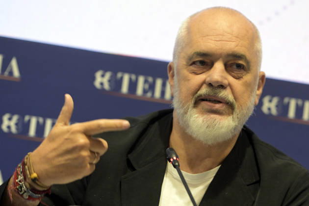 foto Mario Romano IPP Cernobbio (Co) 02 09 2026 Ambrosetti Cernobbio THEA 2026 nella foto Edi Rama, primo ministro d’ Albania Italy Photo Press - World Copyright Ambrosetti Cernobbio THEA 2026