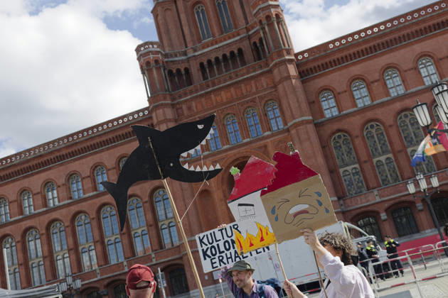 Demonstration gegen hohe Mieten in Berlin 2026-09-05 Deutschland, Berlin Demonstration zahlreicher Organisationen im Zentrum Berlins gegen hohe Mieten, Mkietwucher, Verdrängung und für die Enteignung und Kommunalisierung großer Wohnungsbestände.