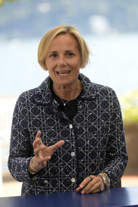 foto Mario Romano IPP Cernobbio (Co) 02 09 2026 Ambrosetti Cernobbio THEA 2026 nella foto Monica Defend, Amundi SGR Italy Photo Press - World Copyright Ambrosetti Cernobbio THEA 2026