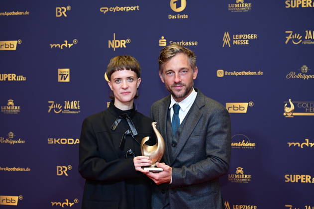 Liv Lisa Fries und Volker Bruch bei der 32. Verleihung der Goldenen Henne 2026 in der Leipziger Messe. Leipzig, 04.09.2026 Copyright: xMatthiasxWehnertx