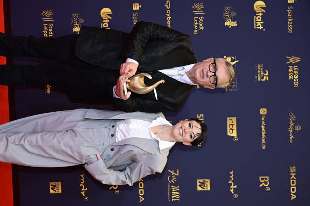 Hape Kerkeling und Tahnee Schaffarczyk bei der 32. Verleihung der Goldenen Henne 2026 in der Leipziger Messe. Leipzig, 04.09.2026 Copyright: xMatthiasxWehnertx