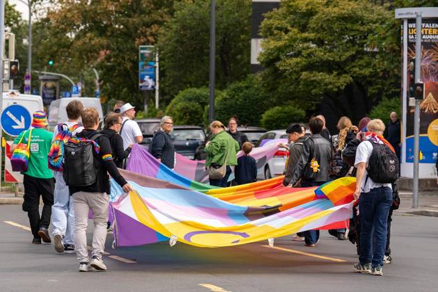 CSD in Dortmund - Fight for Pride! Kein Schritt zurück - 05.09.2026 Foto: Sameh Sedky FUNKE Foto Services ** NUR FÜR REDAKTIONELLE ZWECKE ** EDITORIAL USE ONLY **<p>CSD in Dortmund - Fight for Pride! Kein Schritt zurück - 05.09.2026 Deutschland NRW Dortmund Copyright: SamehxSedky