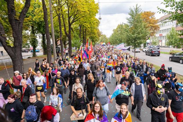 CSD in Dortmund - Fight for Pride! Kein Schritt zurück - 05.09.2026 Foto: Sameh Sedky FUNKE Foto Services ** NUR FÜR REDAKTIONELLE ZWECKE ** EDITORIAL USE ONLY **<p>CSD in Dortmund - Fight for Pride! Kein Schritt zurück - 05.09.2026 Deutschland NRW Dortmund Copyright: SamehxSedky