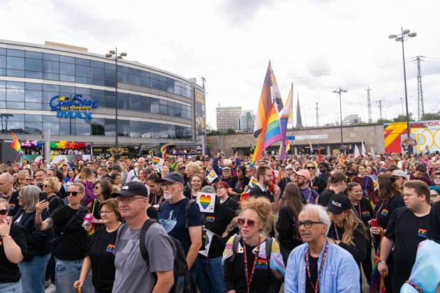 CSD in Dortmund - Fight for Pride! Kein Schritt zurück - 05.09.2026 Foto: Sameh Sedky FUNKE Foto Services ** NUR FÜR REDAKTIONELLE ZWECKE ** EDITORIAL USE ONLY **<p>CSD in Dortmund - Fight for Pride! Kein Schritt zurück - 05.09.2026 Deutschland NRW Dortmund Copyright: SamehxSedky