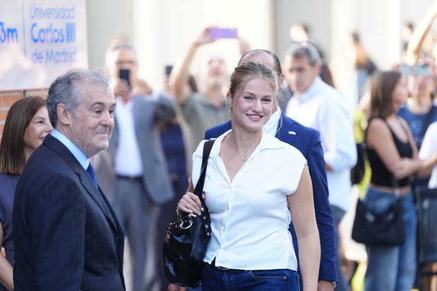 07-09-2026 Madrid Princess Leonor starting her Political Science studies at the Getafe campus of the Carlos III University of Madrid. No Spain Â  Copyright: xPPEx