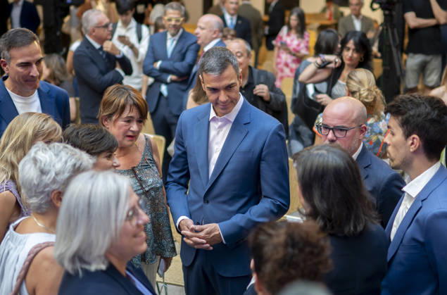 Sánchez Closes the Event More Public Housing, More Affordable Housing Prime Minister Pedro Sánchez closes the event More Public Housing, More Affordable Housing on September 7, 2026, in Madrid, Spain SEPTEMBER 7, 2026 Spain  Copyright: xAlbertoxOrtegax 7755334