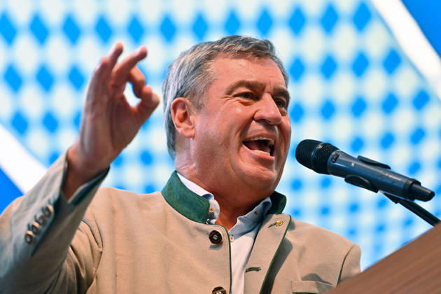 Rede Markus SOEDER (Ministerpraesident Bayern und CSU Vorsitzender) , Einzelbild,angeschnittenes Einzelmotiv,Portraet,Portrait,Porträt. Politischer Gillamoos am 07.09.2026 in Abensberg,