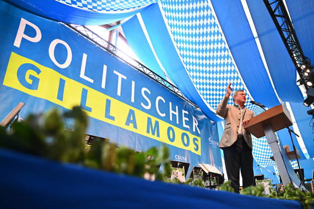 Rede Markus SOEDER (Ministerpraesident Bayern und CSU Vorsitzender) Politischer Gillamoos am 07.09.2026 in Abensberg,