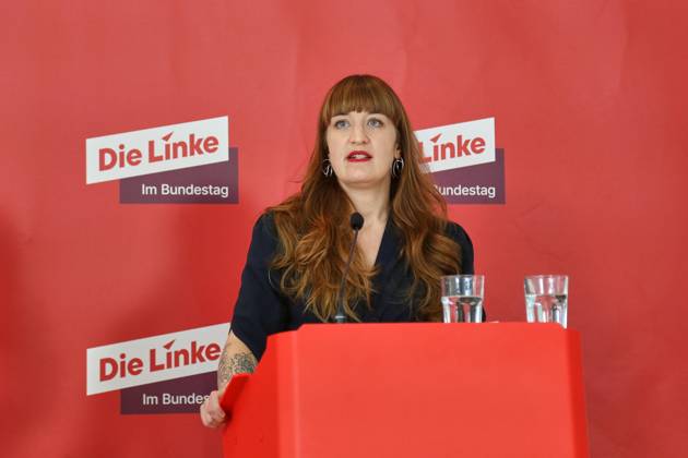 Berlin, Deutschland, 07.09.2026: Deutscher Bundestag: Linke-Fraktionssitzung: Heidi Reichinnek, Linke Copyright: xdtsxNachrichtenagenturx dts_133221