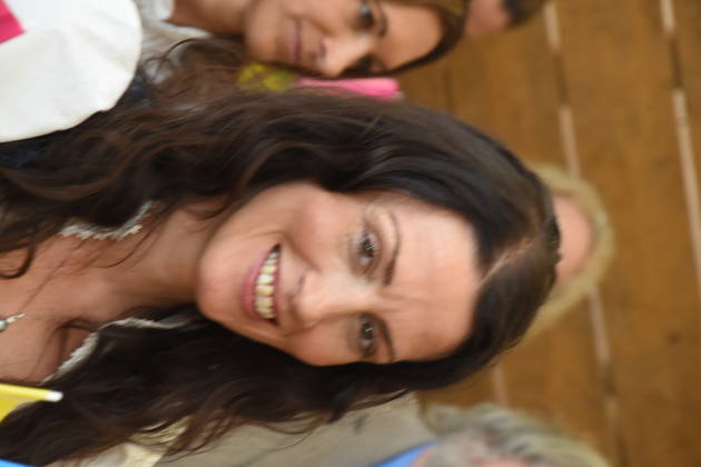 Nicole Bauer, ehemalige MdB und Bezirksvorsitzende der FDP Abensberg 07.09.2026 Politischer Fruehschopen am Gillermoosim FDP im Gillamoosicci-Zelt Foto Abendsberg