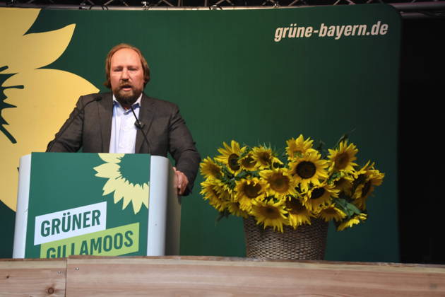Anton Hofreiter, MDB Buendnis 90 Die Grünen Vorsitzender des Europaausschusses Abendsberg 07.09.2026 Politischer Frühschoppen am Gillamoos im Weinzelt Bündnis 90 Die Grünen Foto Abendsberg