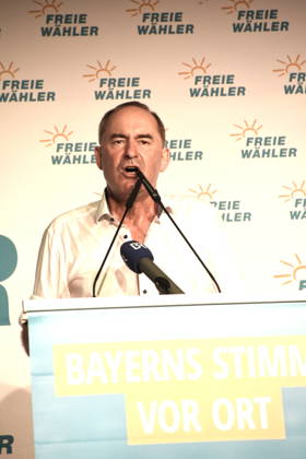 Hubert Aiwanger, Landes- und Bundesvorsitzender der FREIEN WÄHLER, Abendsberg 07.09.2026 Politischer Frühschoppen am Gillamoos Freie Wähler im Weissbierstadl Foto Abendsberg
