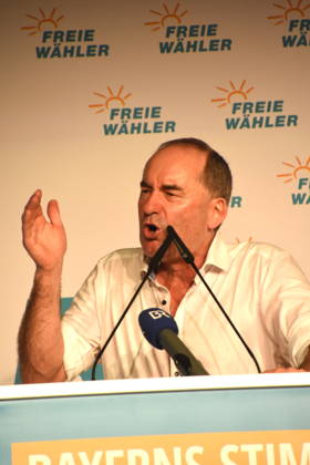 Hubert Aiwanger, Landes- und Bundesvorsitzender der FREIEN WÄHLER, Abendsberg 07.09.2026 Politischer Frühschoppen am Gillamoos Freie Wähler im Weissbierstadl Foto Abendsberg