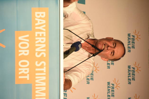 Hubert Aiwanger, Landes- und Bundesvorsitzender der FREIEN WÄHLER, Abendsberg 07.09.2026 Politischer Frühschoppen am Gillamoos Freie Wähler im Weissbierstadl Foto Abendsberg