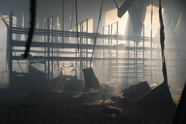 RUSSIA, MARIUPOL - SEPTEMBER 7, 2026: A view of the Galaktika shopping centre damaged in a Ukrainain drone attack Mariupol Russia  - ZUMAt113 20260907_zaa_t113_186 Copyright: xDmitryxYagodkinx