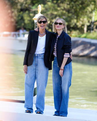 Anna Foglietta and Alba Rohrwacher are seen during the 83rd Venice International Film Festival on September 7, 2026, in Venice, Italy. Lucia Sabatelli, Venice, Italy Copyright: xLuciaxSabatellix xBestimagexLuciaxSabatellix xBestimagex