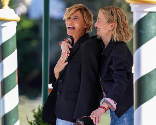 Anna Foglietta and Alba Rohrwacher are seen during the 83rd Venice International Film Festival on September 7, 2026, in Venice, Italy. Lucia Sabatelli, Venice, Italy Copyright: xLuciaxSabatellix xBestimagexLuciaxSabatellix xBestimagex