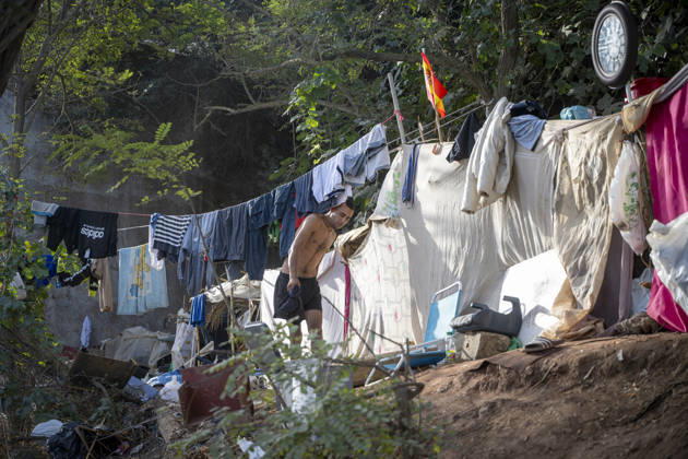 Settlements Continue on El Trampolín Beach Settlements on El Trampolín Beach, as of September 7, 2026, in Ceuta, Spain. Despite having been cleared, the camp on El Trampolín Beach resembles a makeshift city and remains occupied by people who continue to arrive in Ceuta. SEPTEMBER 7, 2026 Ceuta, Spain Copyright: xMarcosxMorenox 7756328