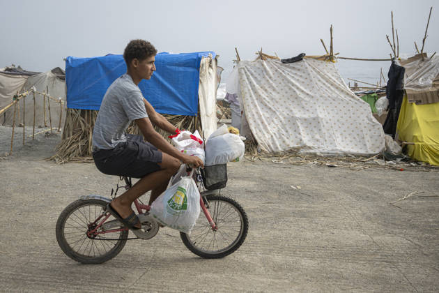 Settlements Continue on El Trampolín Beach Settlements on El Trampolín Beach, as of September 7, 2026, in Ceuta, Spain. Despite having been cleared, the camp on El Trampolín Beach resembles a makeshift city and remains occupied by people who continue to arrive in Ceuta. SEPTEMBER 7, 2026 Ceuta, Spain  Copyright: xMarcosxMorenox 7756341
